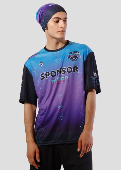 Мужская футболка оверсайз для киберспорта CYB-M-T-003