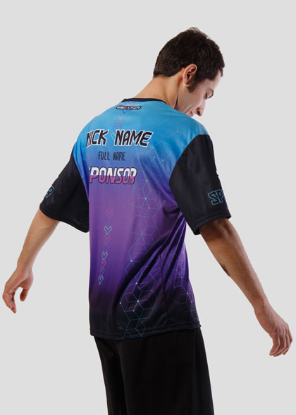 Мужская футболка оверсайз для киберспорта CYB-M-T-003